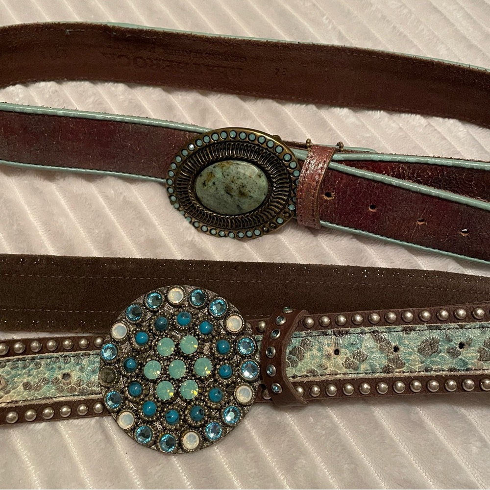 Bundle of Two Leatherock Belts
